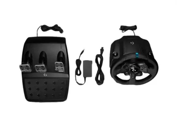 הגה מירוצים + דוושות G923 TrueForce PS5/PS4/PC Logitech