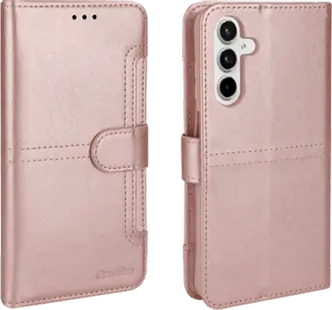 כיסוי ספר לסמארטפון TASCA ל-Galaxy A17 - זהוב Pouchino