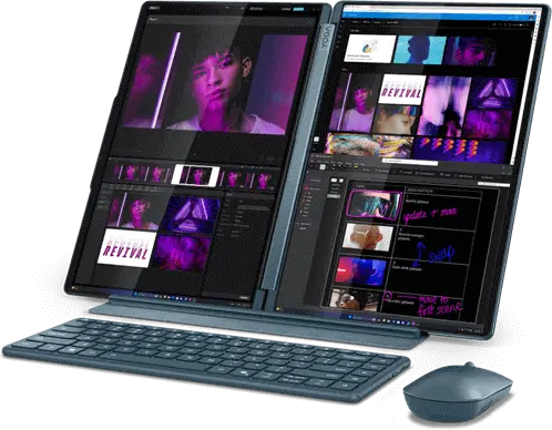 מחשב נייד Yoga Book 9 14IAH10 83KJ001LIV Lenovo