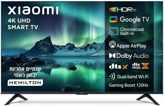 טלוויזיה חכמה "50 (2026) L50MB-AME TV A 4K Xiaomi - שיאומי