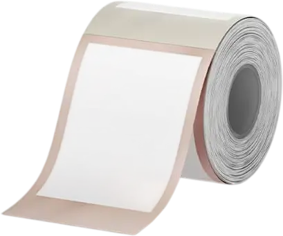 מדבקות לבנות 95 יחידות 54x84 מ"מ NIIMBOT