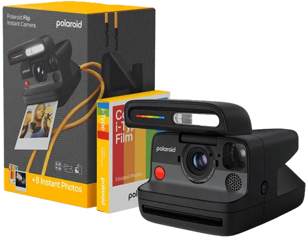 באנדל מצלמת פיתוח מהיר + דפי צילום Flip 006574 Polaroid - פולארויד