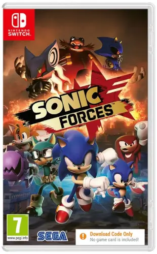 Sonic Forces - Code in Box Nintendo Switch