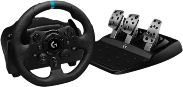 הגה מירוצים + דוושות G923 TrueForce PS5/PS4/PC Logitech