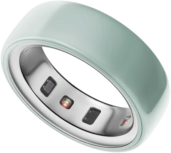 טבעת חכמה Oura Ring 4 Ceramic מידה 4 צבע Midnight Oura