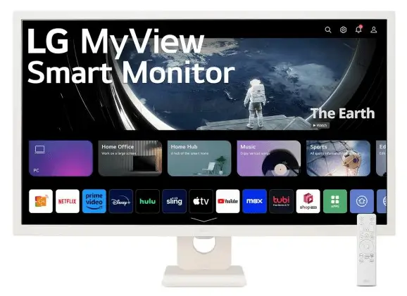 מסך מחשב חכם "31.5 MyView 32SR50F-W LG