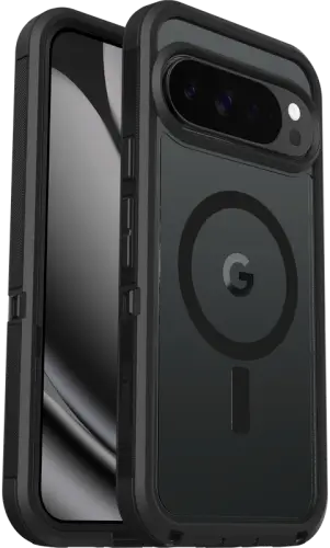 חיפוי שחור-שקוף לנייד Defender Series Pro XT Pixelsnap ל-Pixel 10 Pro XL OtterBox