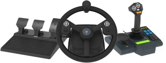מערכת בקרת רכבי חקלאות PC for Farming Simulator games  HORI