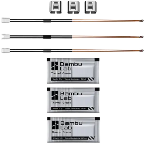 תרמיסטור לראש הדפסה (3 יח') עבור מדפסת X1C\X1 Bambu Lab