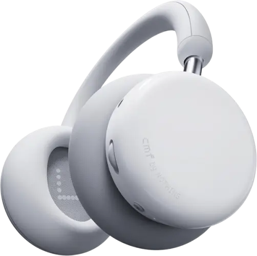אוזניות קשת Headphone Pro CMF by Nothing - Light Grey