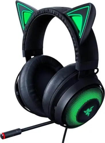 אוזניות גיימינג חוטיות Kraken Kitty Razer