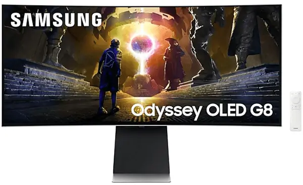מסך מחשב גיימינג "34 Odyssey OLED G8 G85SD S34DG852SM Samsung