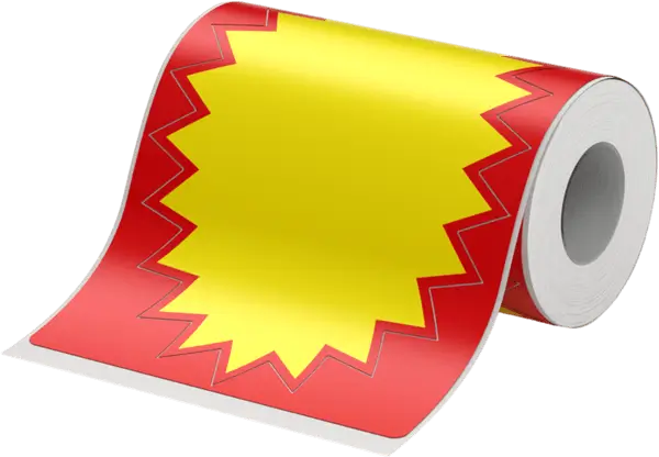 מדבקות צבעוניות 50 יחידות 107x150 מ"מ NIIMBOT