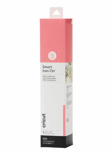 נייר Smart Iron-On ורוד Cricut