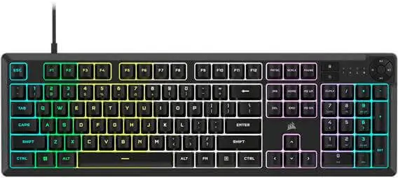 מקלדת גיימינג K55 Core RGB Corsair
