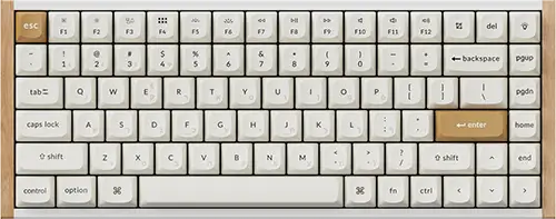 מקלדת אלחוטית מכנית K2 HE Keychron
