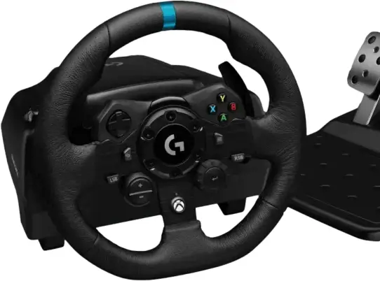 הגה מירוצים + דוושות G923 TrueForce XBOX/PC Logitech