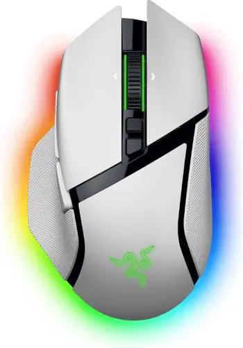 עכבר גיימינג אלחוטי BASILISK V3 PRO 35K Razer - לבן