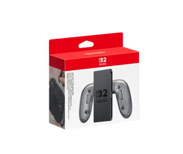בקר לשלט כולל מטען ומנשא לבקרים Joy-Con Charging Grip עבור Nintendo Switch 2 Nintendo Switch