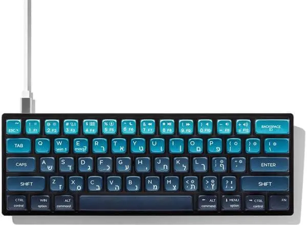 מקלדת מכאנית GK61 SKYLOONG