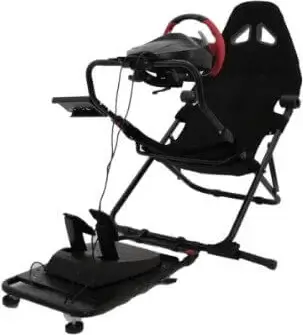 מושב סימולטור נהיגה מקצועי מתקפל GY018-2 Thrustmaster