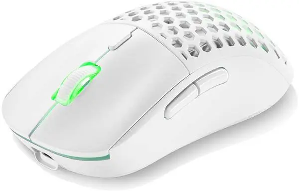 עכבר גיימינג אלחוטי M-1 לבן SKYLOONG