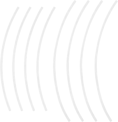 סט של 8 צינורות PTFE FAT002-8 Bambu Lab