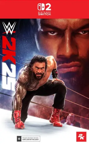 WWE 2K25 Code In Box Nintendo Switch