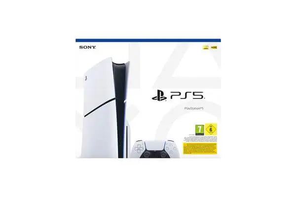 קונסולה לבנה Playstation 5 Slim 1TB Blu-Ray Playstation - PS5