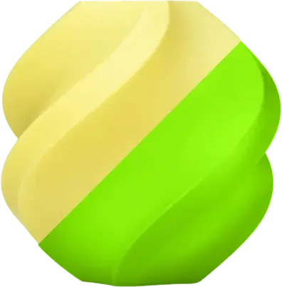 סליל הדפסה למדפסת תלת מימד PLA Glow Bambu Lab