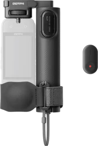 קיט מוט סלפי מתקפל + שלט למצלמות אקסטרים Foldable 2-in-1 Selfie Stick Remote Kit Insta360