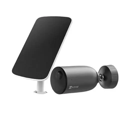 מצלמת אבטחה חיצונית ופאנל סולארי  EB3 4G EZVIZ