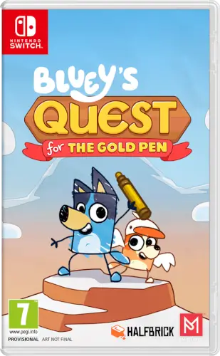 Bluey's Quest For The Gold Pen עבור Nintendo Switch Nintendo Switch