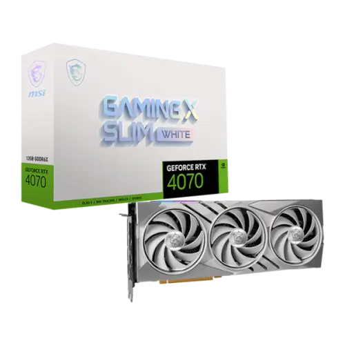 כרטיס מסך GeForce RTX 4070 Gaming X Slim 12G MSI