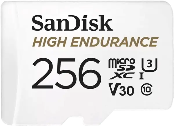 כרטיס זכרון High Endurance MicroSDHC 256GB Sandisk