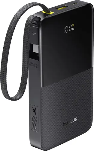 סוללת גיבוי EnerFill FC51 Bipow 2 Pro 10,000mAh 22.5W Baseus