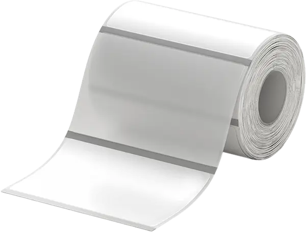 מדבקות שקופות 145 יחידות 80x50 מ"מ NIIMBOT