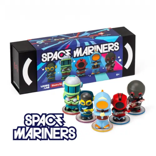 להקה של 5 דמויות Space mariners Loops Lab