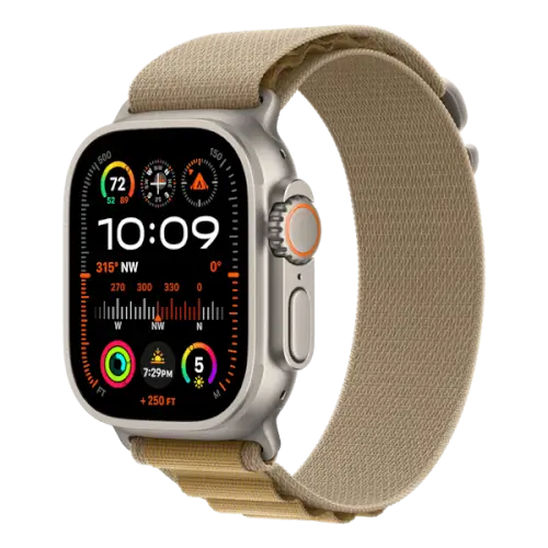 שעון חכם Watch Ultra 2 GPS+Cellular 49mm Titanium Apple