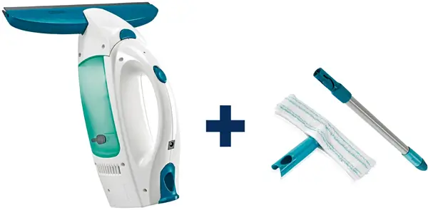 סט מנקה חלונות נטען 51003 Click System LEIFHEIT