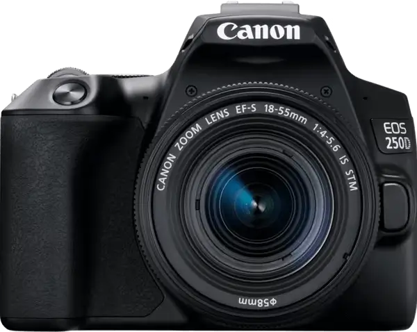 מצלמה דיגיטלית עם עדשה 250D BK + EF18-55 SEE DC Canon