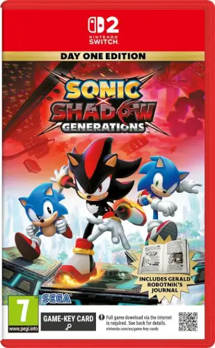 Sonic X Shadow Generations Day 1 Edition  Nintendo Switch