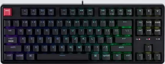 מקלדת מכנית Keychron C3 Pro 8K QMK/VIA - Red Switch