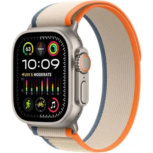 שעון חכם Watch Ultra 2 GPS + Cellular 49mm Titanium Trail Apple