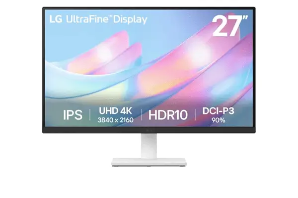 מסך מחשב "27 4K UHD UltraFine IPS 27US550-W LG