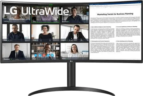 מסך מחשב קעור "34 34WR55QC-B LG