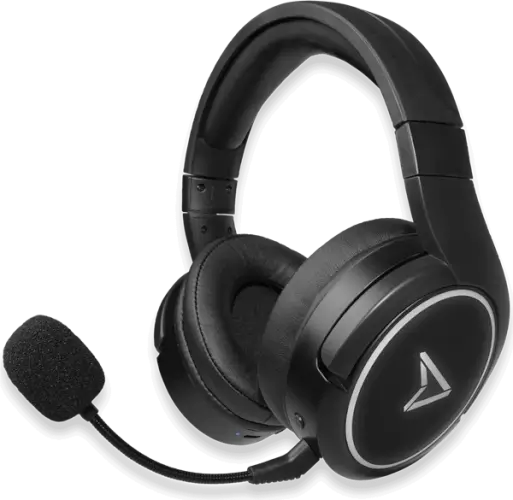 אוזניות גיימינג אלחוטיות Bluetooth Impulse - שחור LEXIP