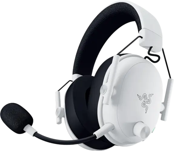 אוזניות גיימינג אלחוטיות Blackshark V3 Pro PC - לבן Razer