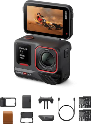 קיט מצלמת אקסטרים Ace Pro 2 Flash Print Bundle Insta360