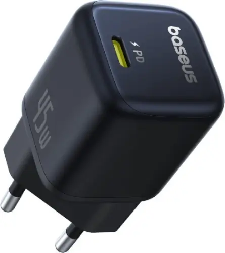 מטען קיר מהיר PicoGo GaN 1C 45W Baseus